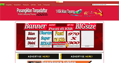 Desktop Screenshot of pasangiklantanpadaftar.com